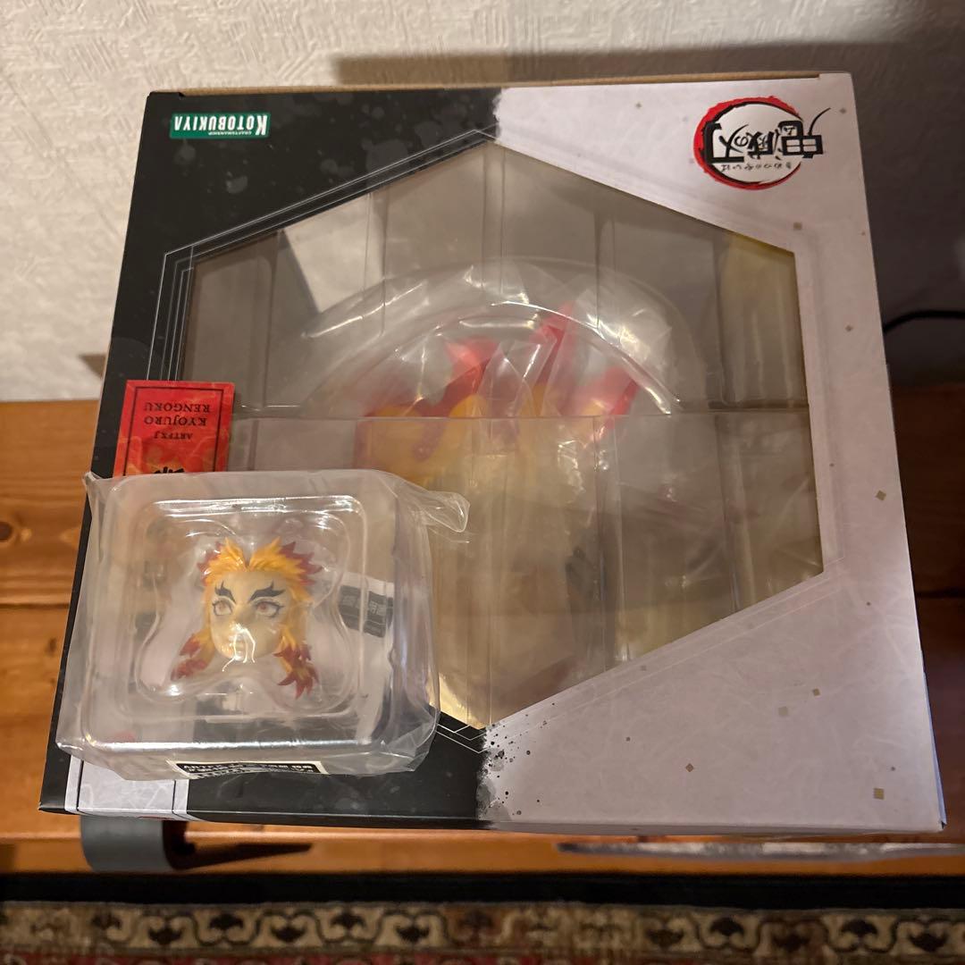 ARTFX J 鬼滅の刃　煉獄、炭治郎、伊之助　善逸　顔替パーツ付き　4体セット