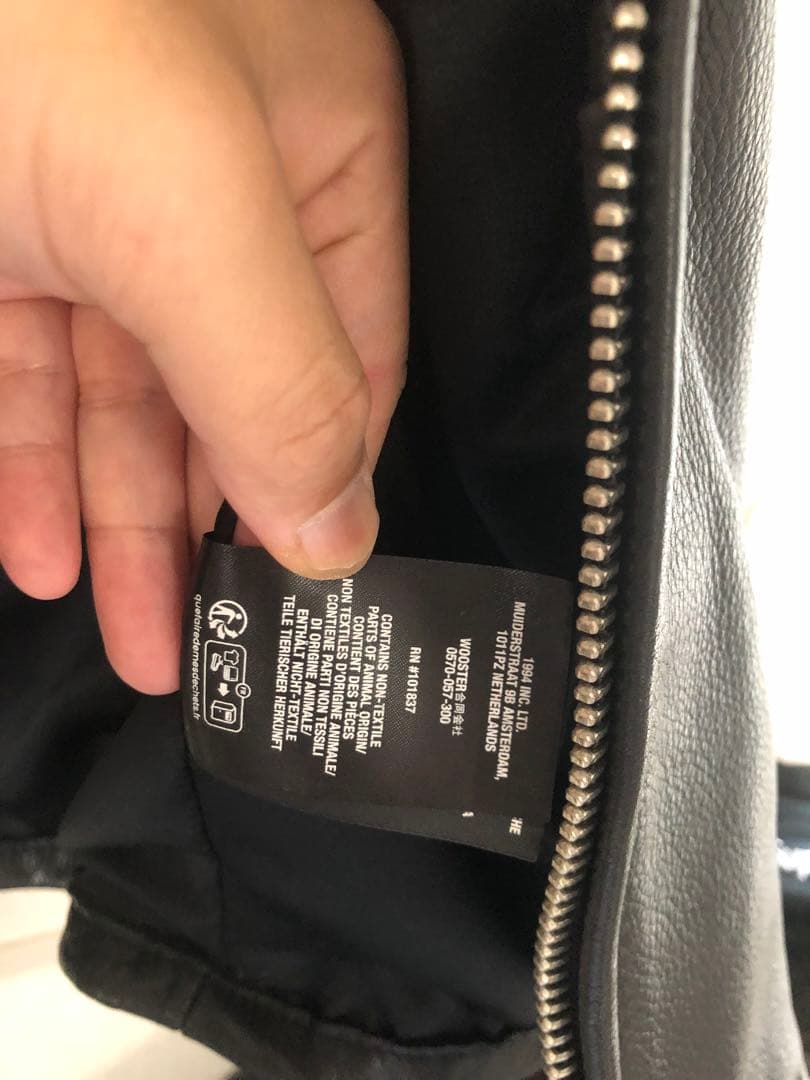 supreme schott ライダースジャケット