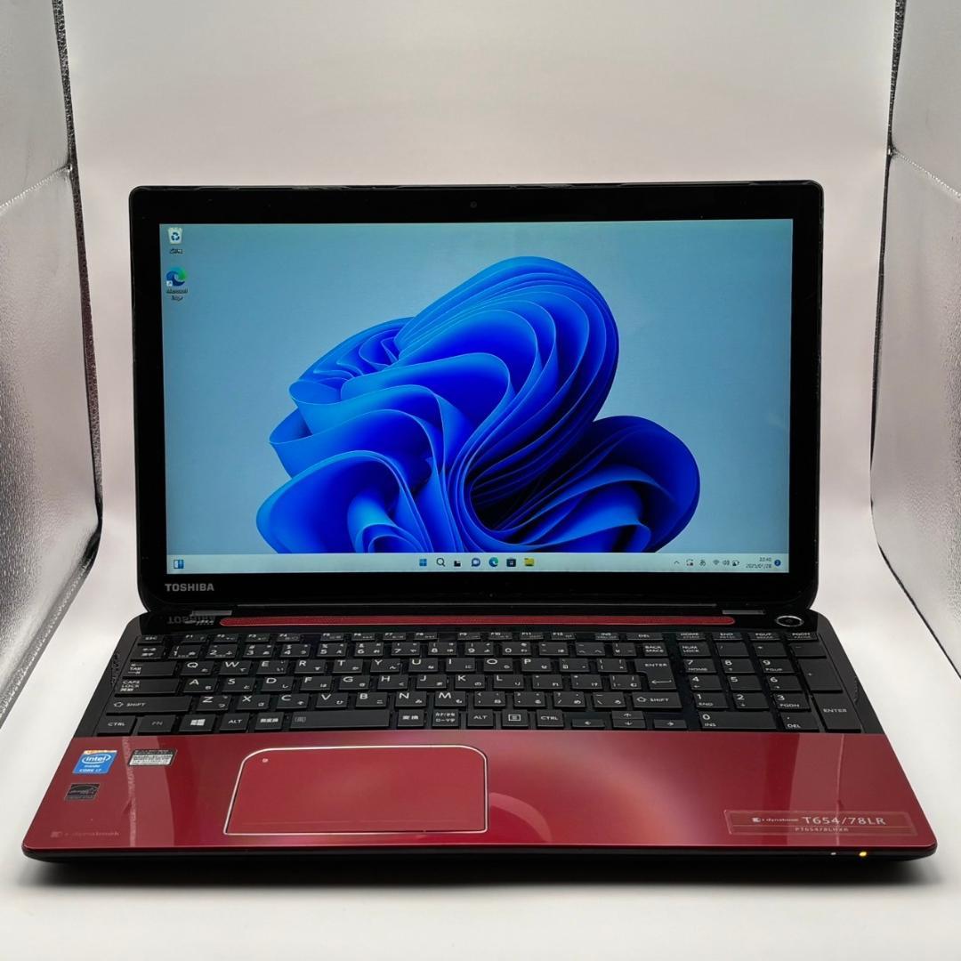 【東芝】T654 高性能i7 新品SSD256GB 8GB ノートPC