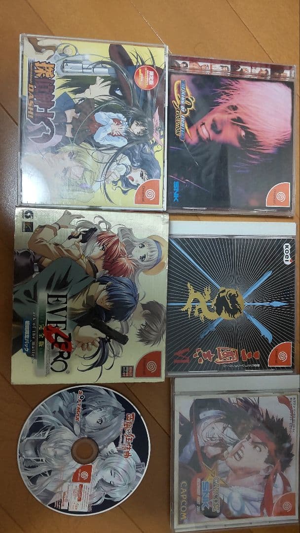 中*由様 動作品　ドリームキャスト　本体　ゲーム6枚付き