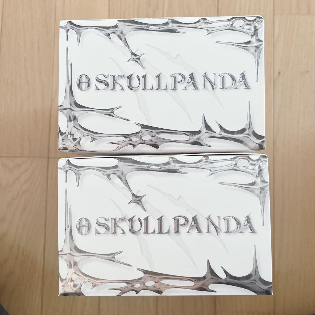 当日発送　SKULLPANDA XG グレー フィギュア 2体セット