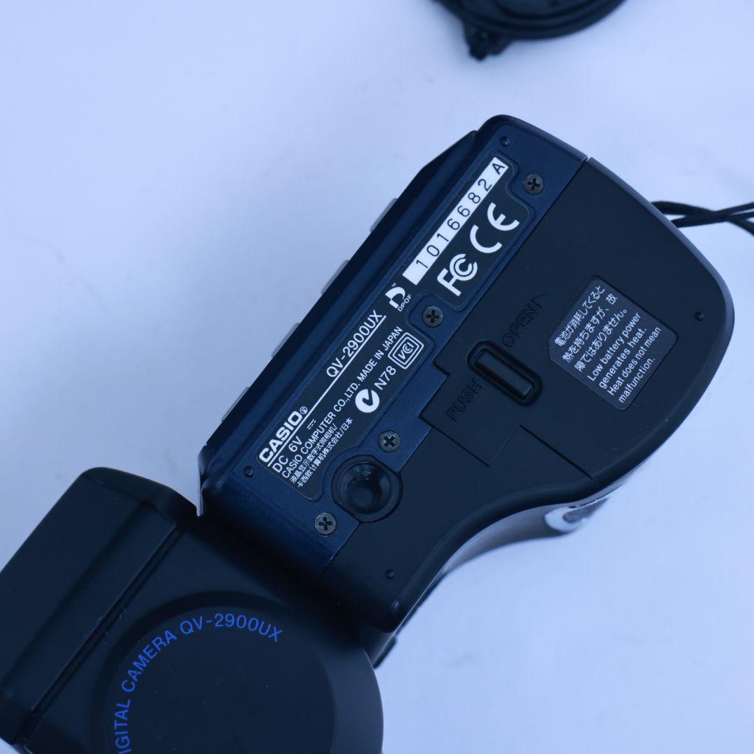 スマホ転送可 デジタルカメラCASIO QV-2900UX メモリーカード等付