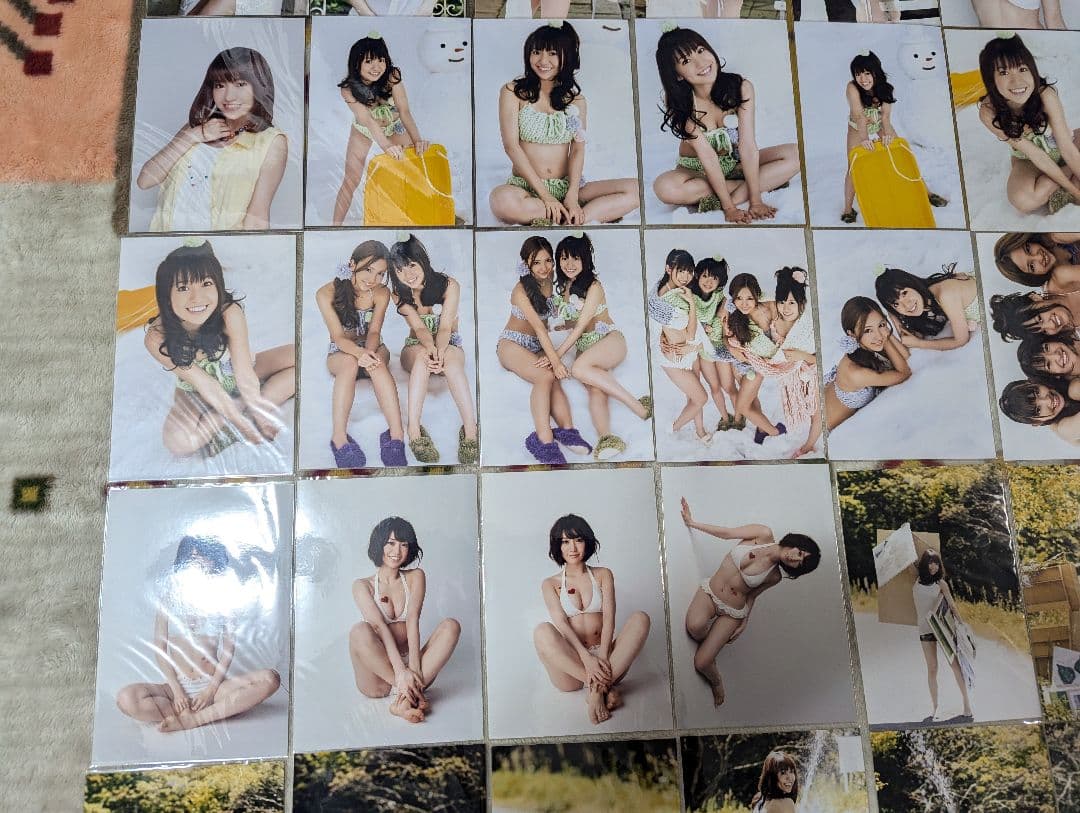 貴重 非売品 美品 オフショット 生写真 無修正 70枚 大島優子②