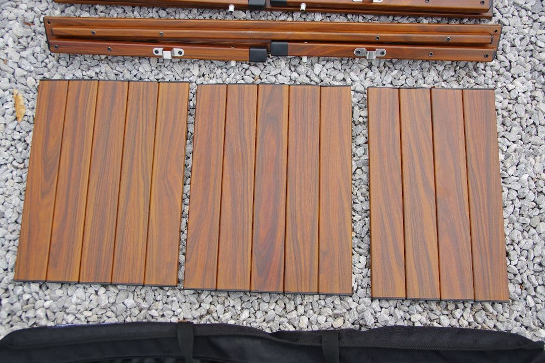 【美品】アルミバーナーテーブル (ブルックリンワークス)