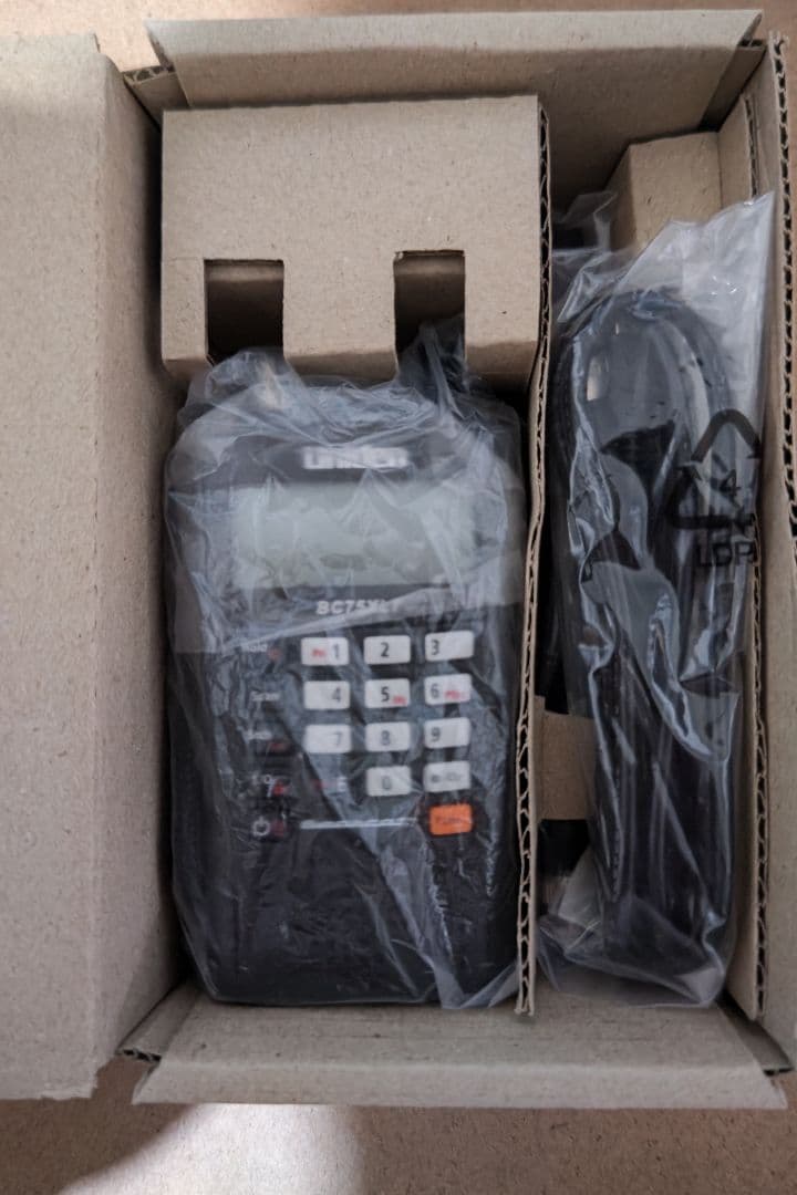 ユニデン BC75XLT エアバンドレシーバー