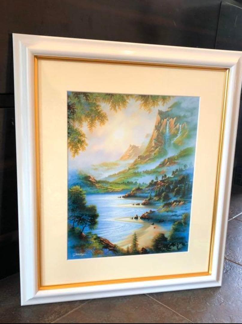 ジョン・ラッテンベリー「ウィービロング」アンティーク　大型作品