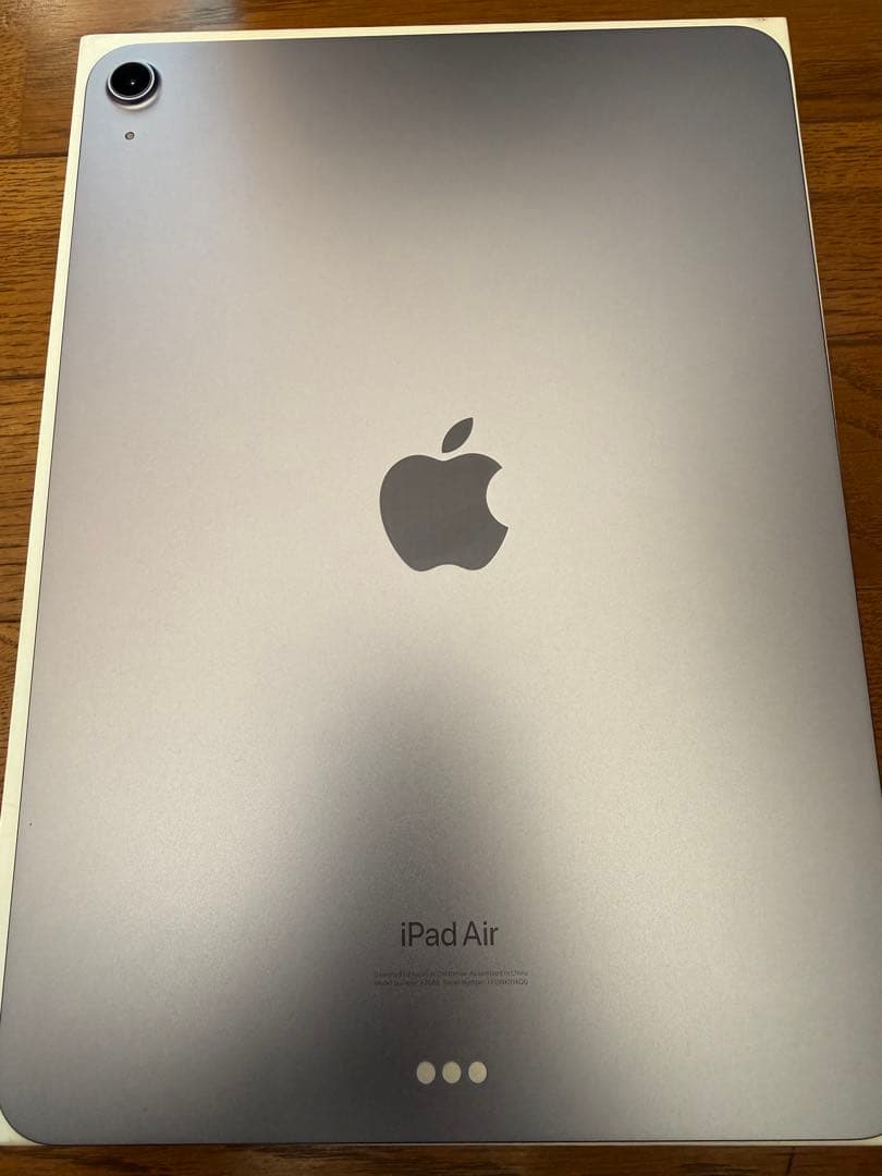 iPad Air 第5世代　64GB パープル　M1 美品　バッテリー92%