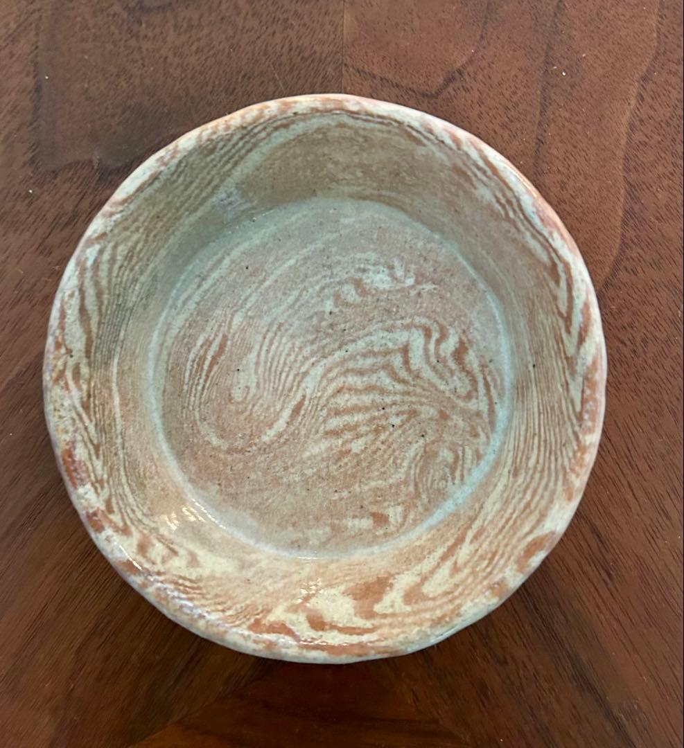 楽旦入　木皿風天塩皿5枚 共箱あり