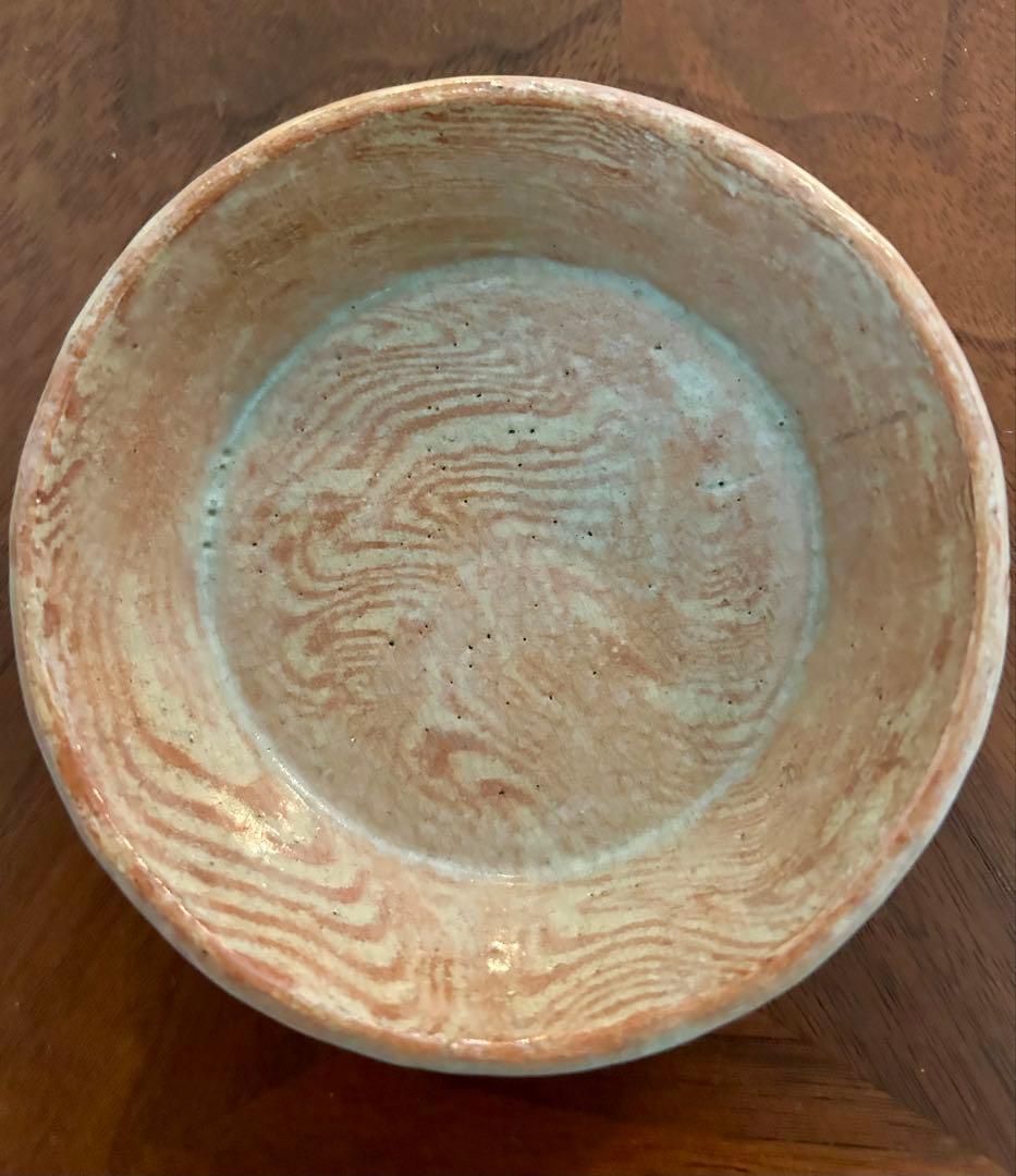 楽旦入　木皿風天塩皿5枚 共箱あり