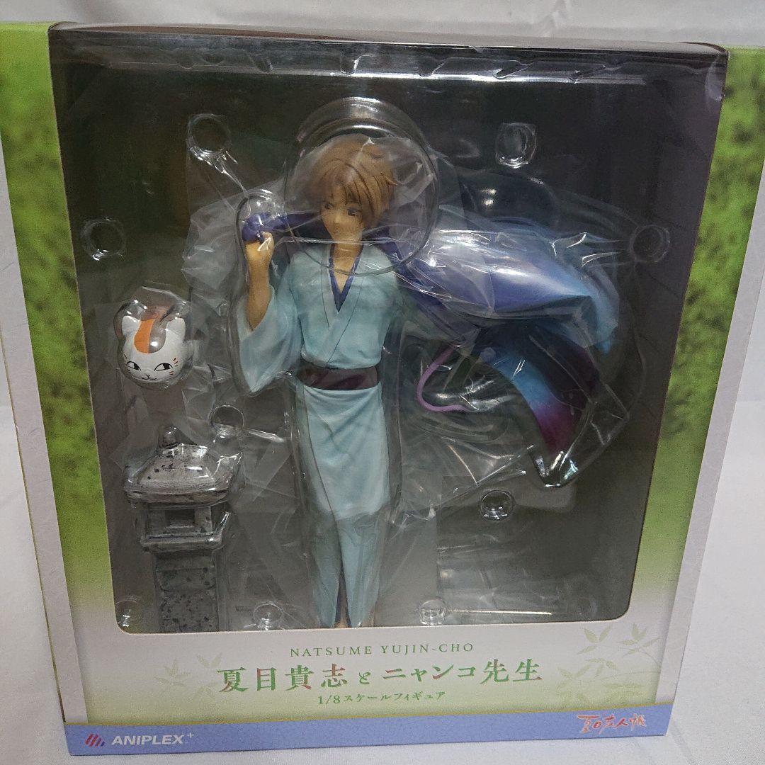 夏目友人帳 1/8スケールフィギュア 夏目貴志とニャンコ先生 クリアファイル
