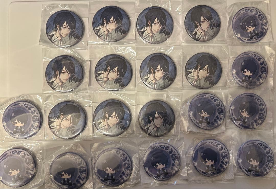 イケメンヴィラン アルフォンス 缶バッジ ちゃれくじ イケヴィラ