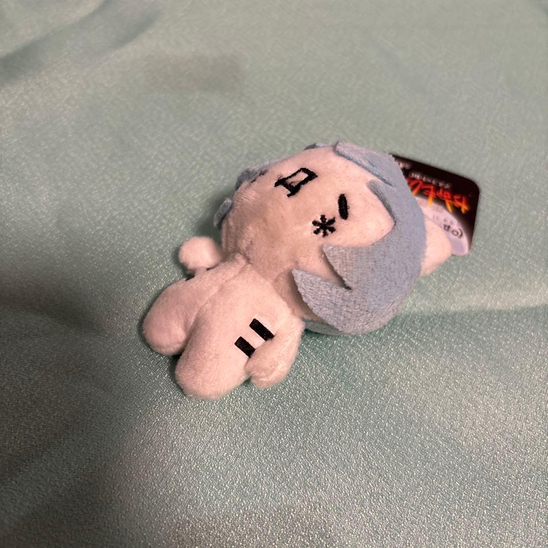 【かおもじネコ】新形態 マスコットBC エヴァンゲリオン 綾波レイ風ぬいぐるみ