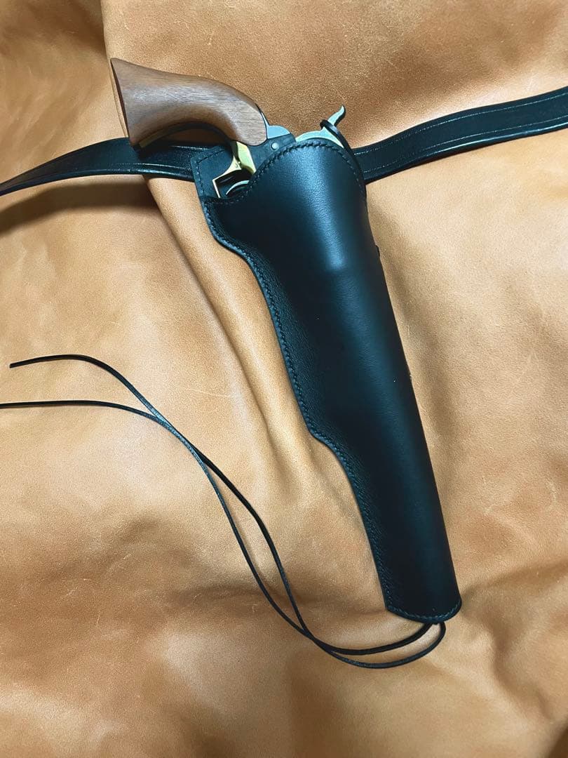 コルト M1847 ウォーカー用右利きレザーホルスター No.867