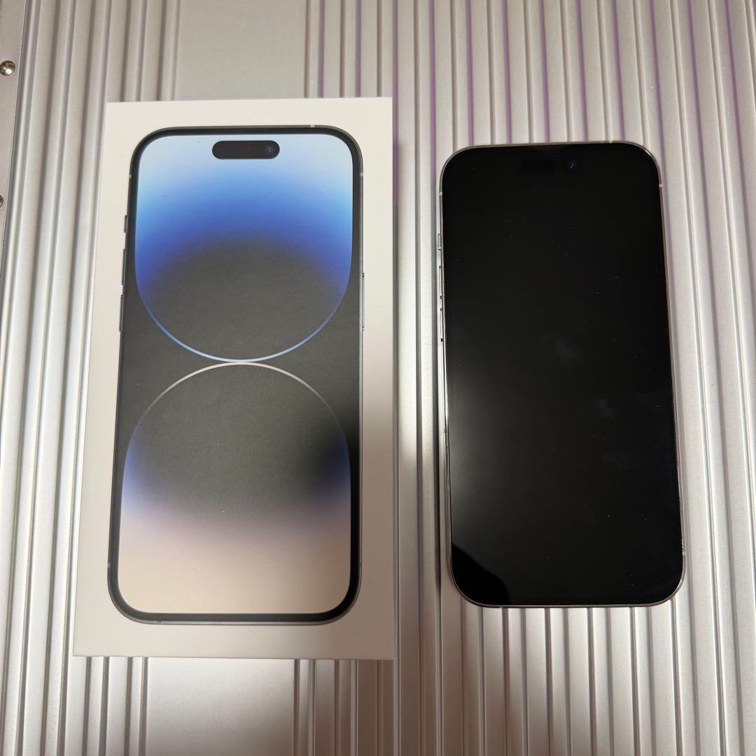 iPhone 14 Pro 256GB シルバー（バッテリー100％）