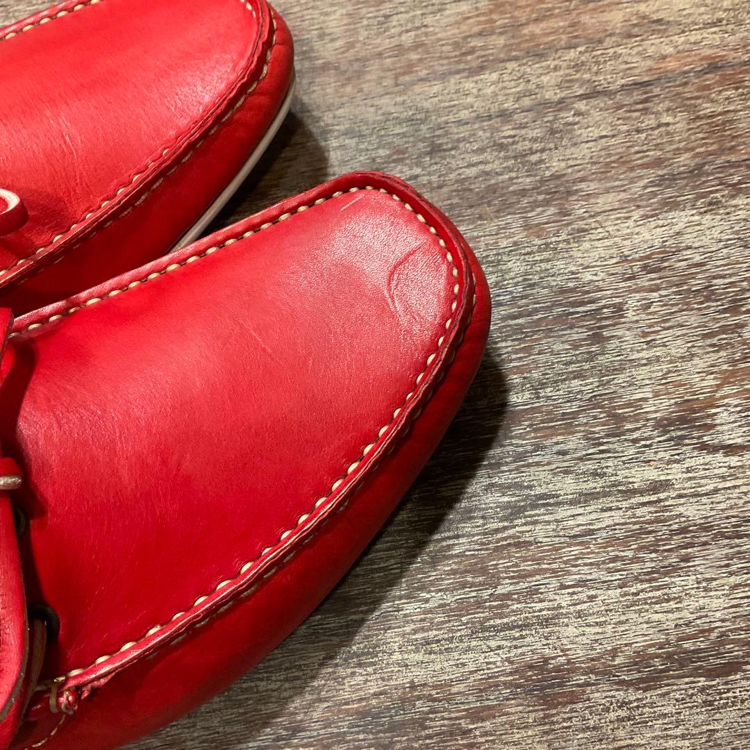 未使用品！エポカウォモ レザー ドライビングシューズ 1351 メンズ 40