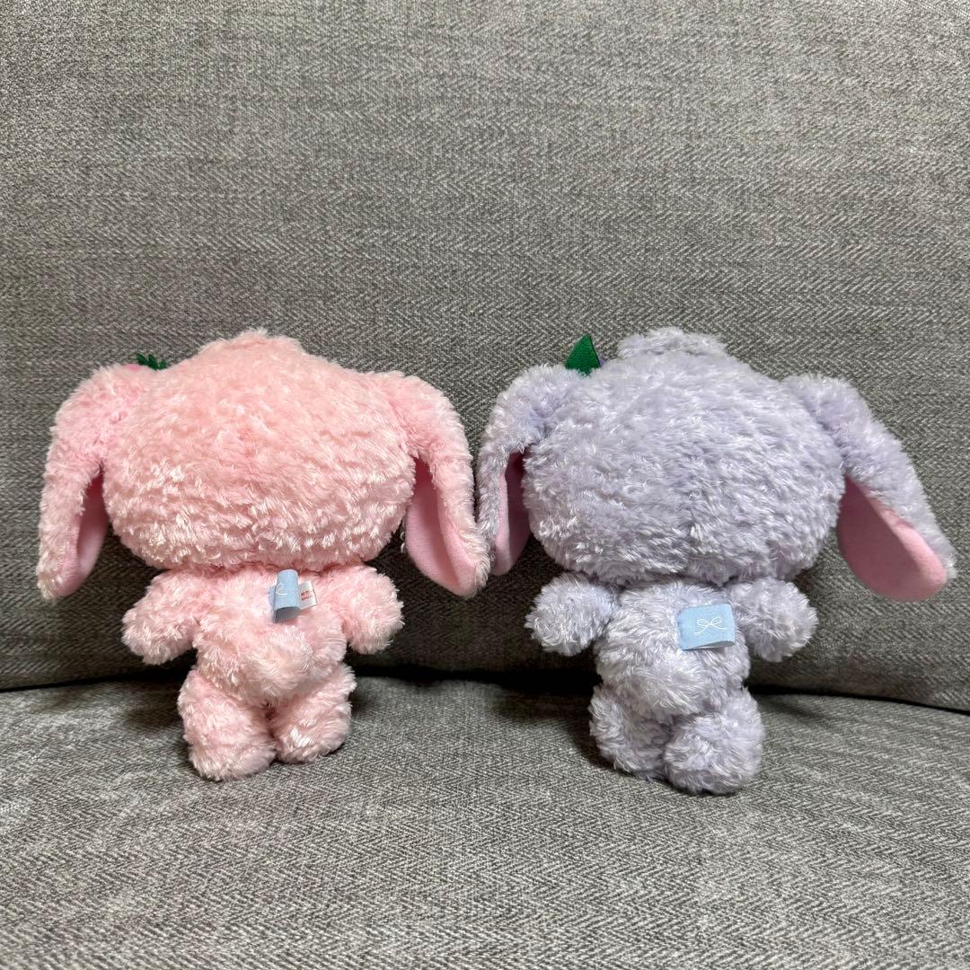 サンリオ シュガーバニーズ ぬいぐるみ (ストロベリーうさ・ブルーベリーうさ)