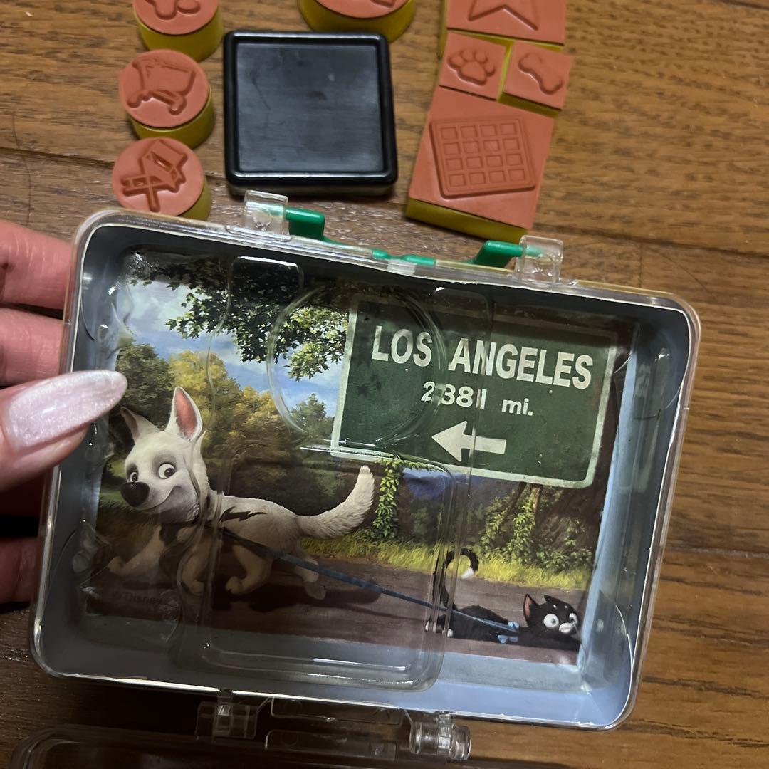 未使用　ディズニー　BOLT ボルト　スタンプ