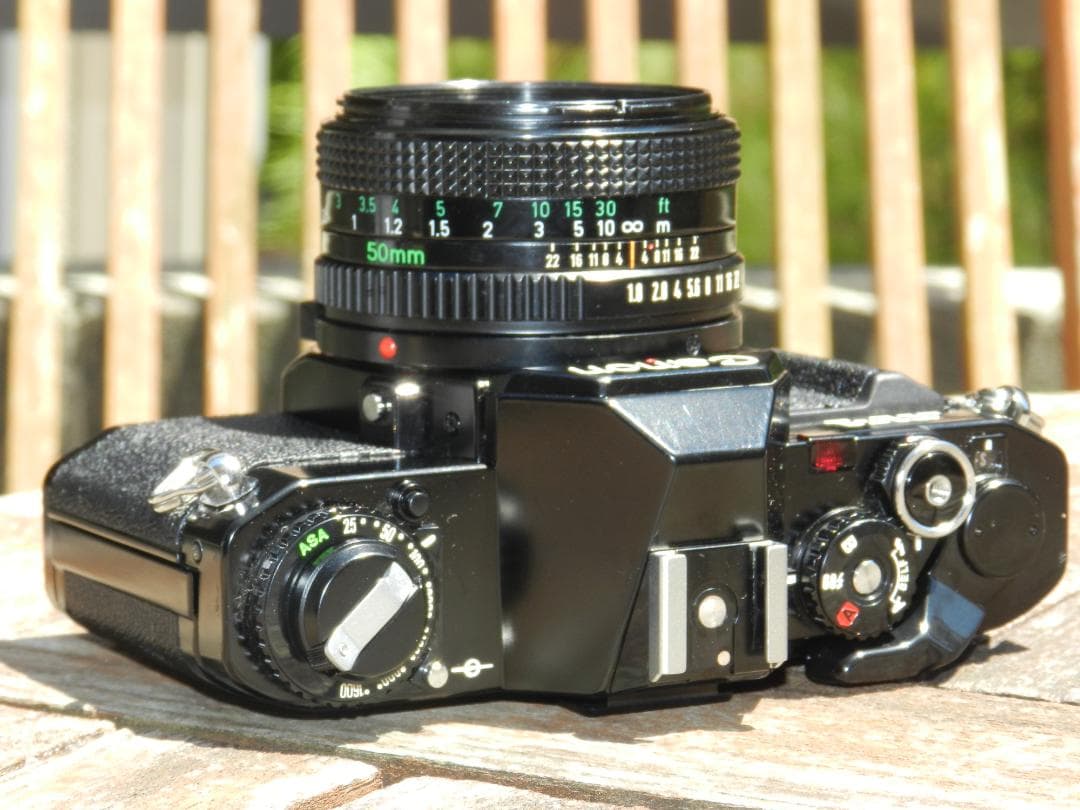 美品　完動品　CANON AV-1 NEW FD 50 1.8