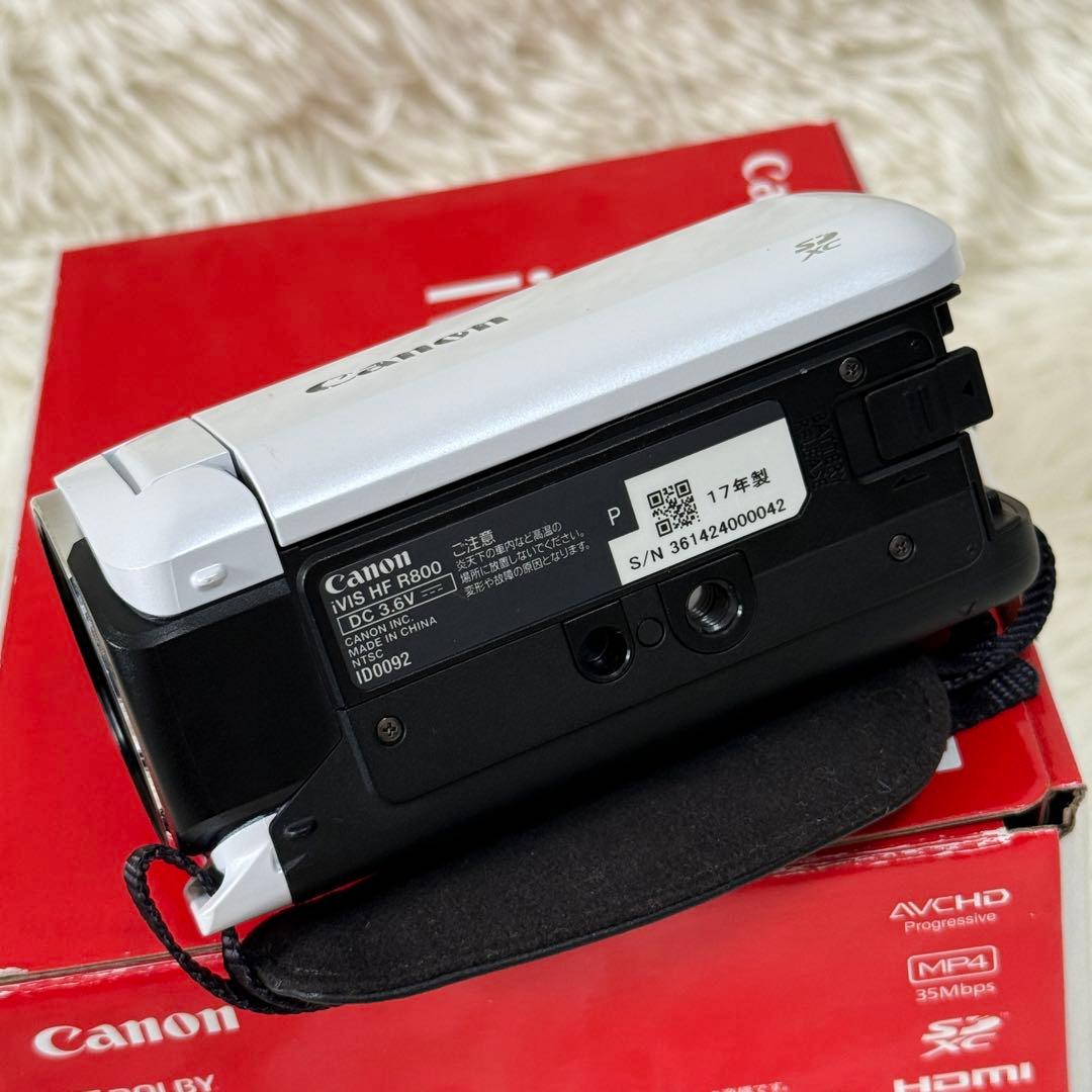 美品⭐️Canon iVIS HFR800 ビデオカメラ 本体