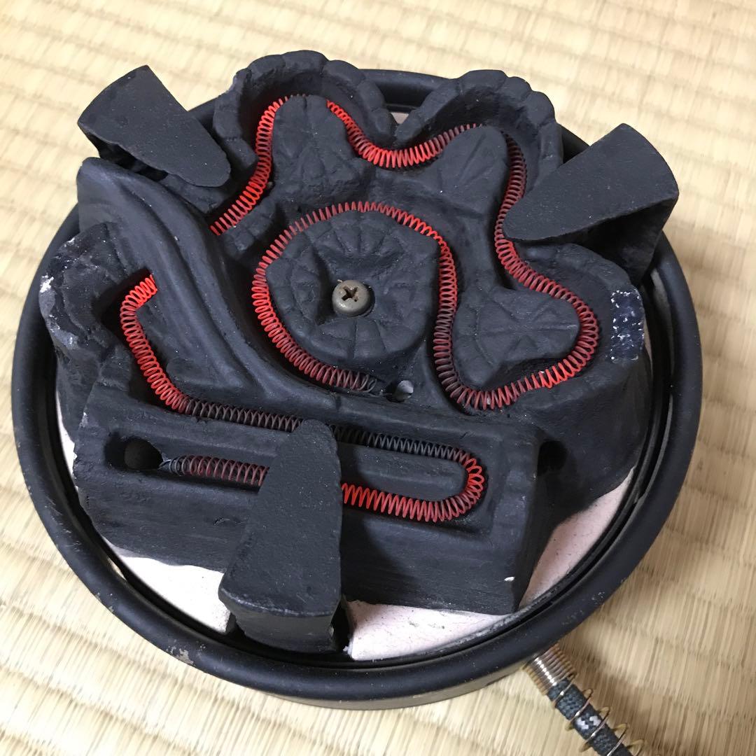 風炉　茶釜　電熱機のセット