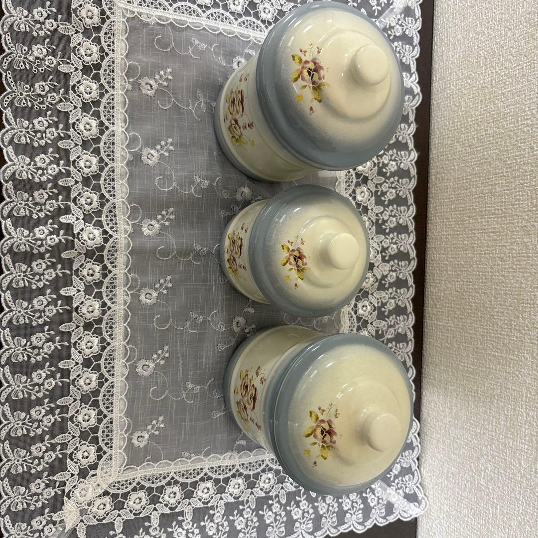 イマンパンジーブルー　キャニスター3個セット