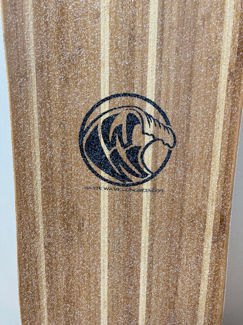 【最終お値下げ】WHITE WAVE WARRIOR ロングスケートボード