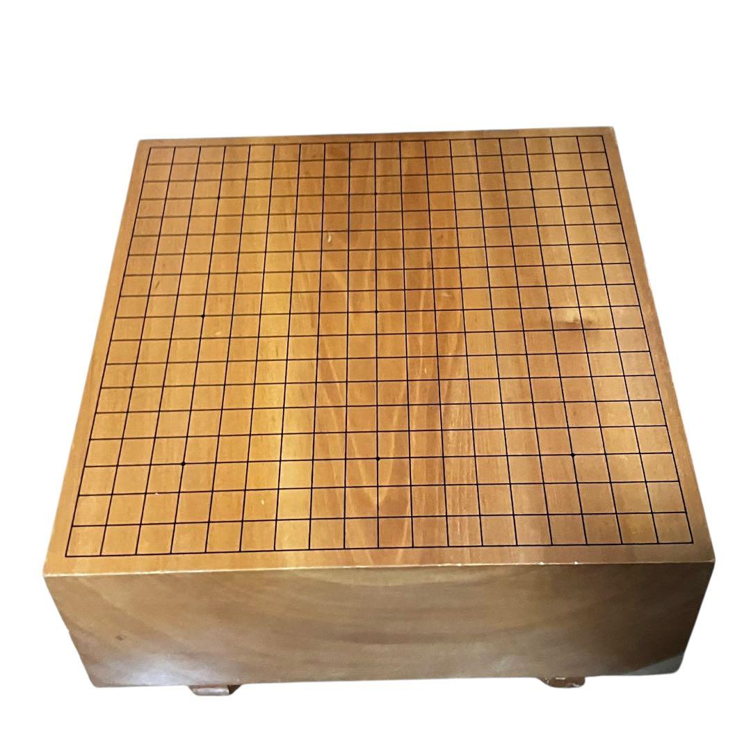 【寿】本榧製 卓上碁盤 No.50 足付き 高級品