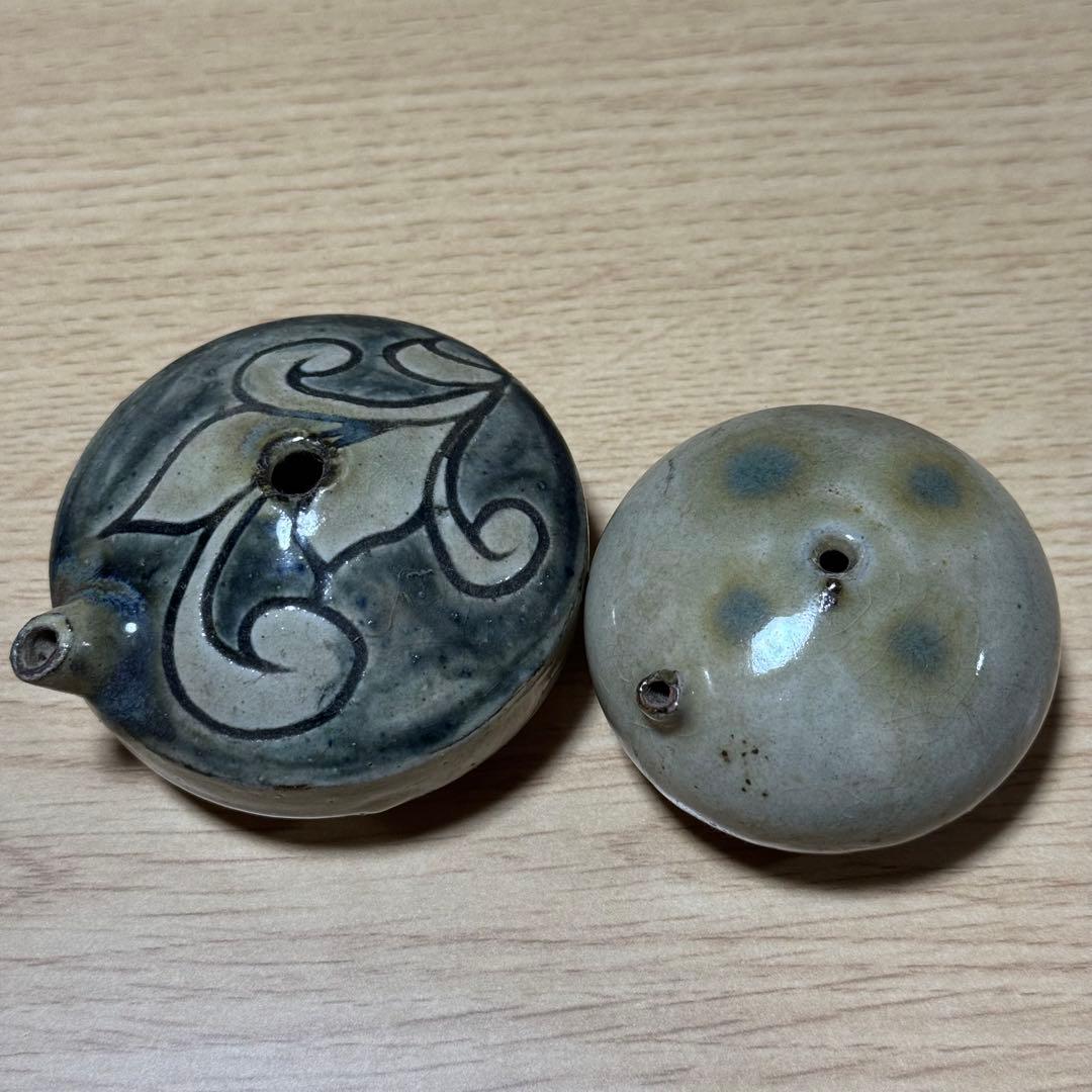 水滴　陶器　沖縄工芸品？