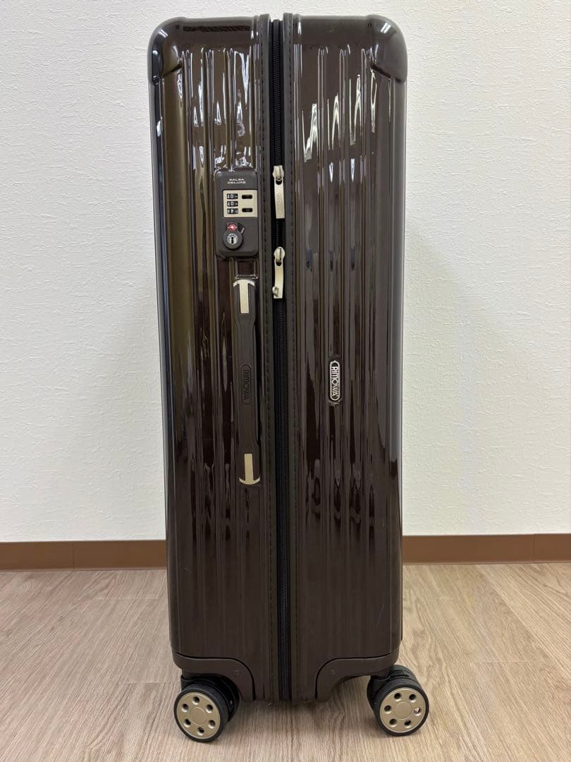 パカ　RIMOWA リモワ キャリーケース ダークブラウン系 スーツケース