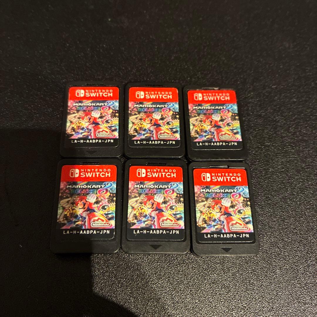 【6本セット】マリオカート8 デラックス　Switch ソフトのみ