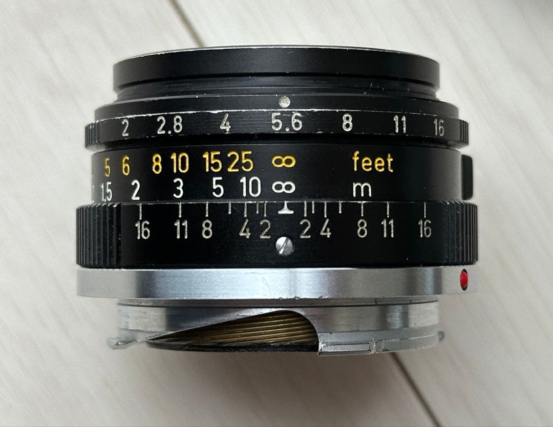 レンズ(単焦点) 1975 Leica 35mm f2 Summicron v3