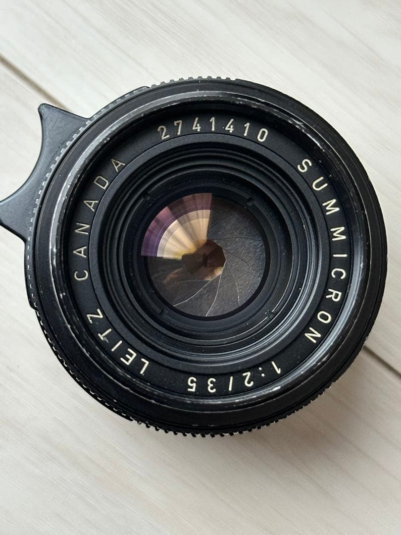 レンズ(単焦点) 1975 Leica 35mm f2 Summicron v3