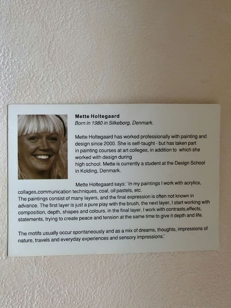 BoConcept ボーコンセプト　油絵　北欧　モダンアート