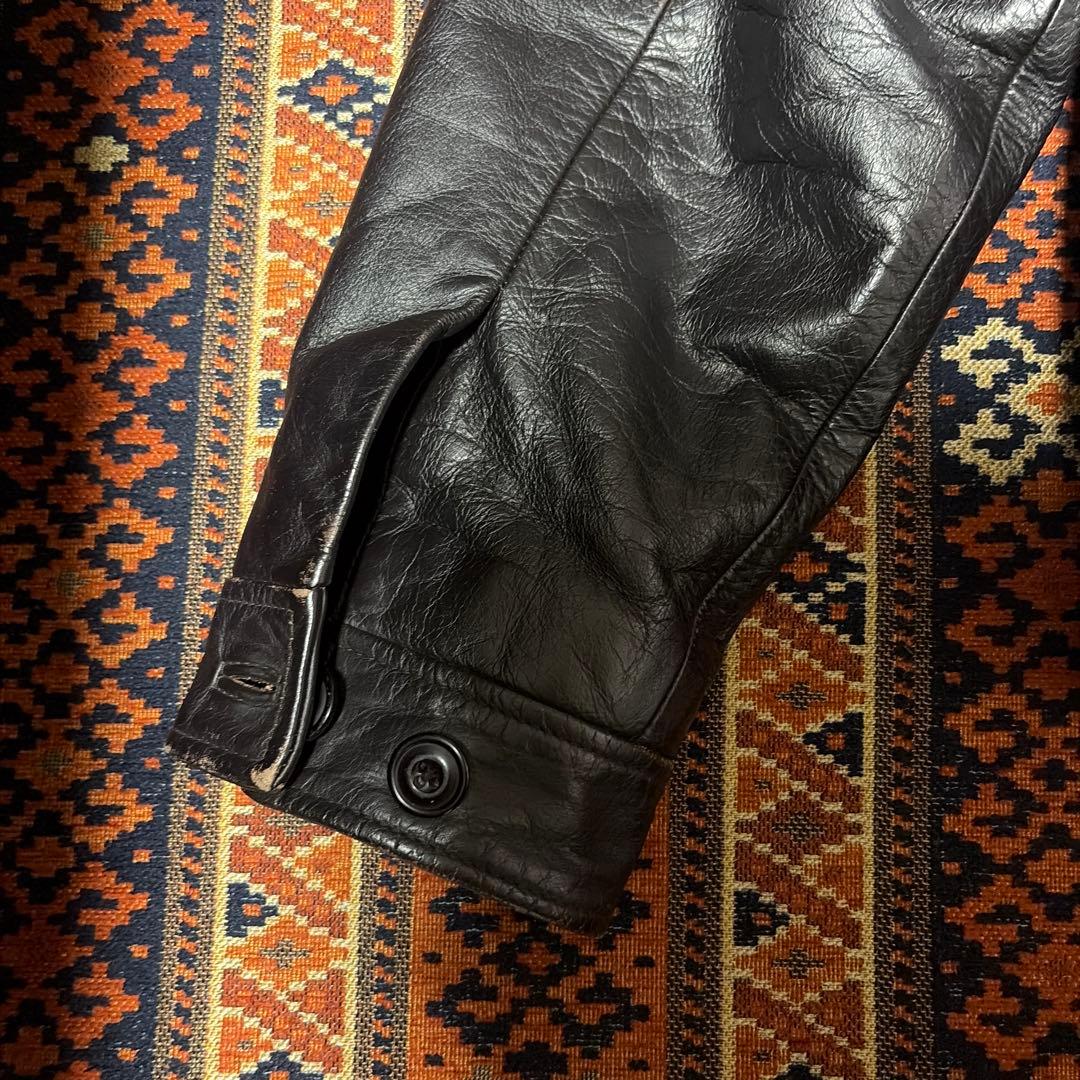 oldgap レザージャケット　gap 90s 古着