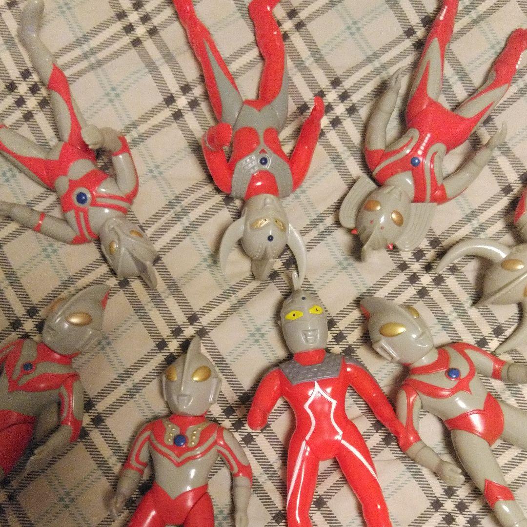 ウルトラマン家族８人　ブルマァク　ヴィンテージ