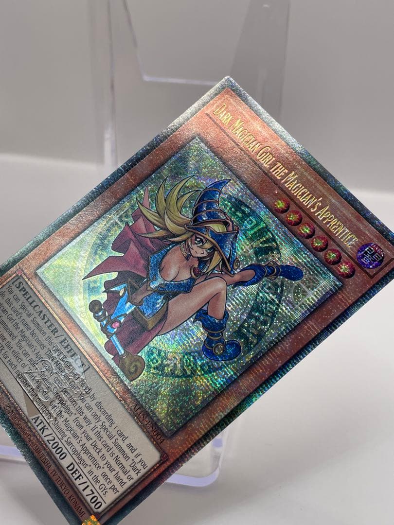 希少 EU版 25th 魔術師の弟子 ブラックマジシャンガール 遊戯王