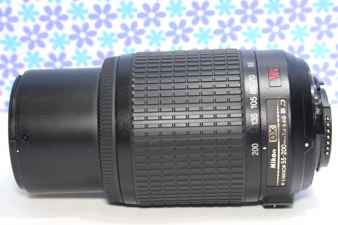 極美品❤️Nikon AF-S 55-200mm VR❤️人気の望遠レンズ❤️