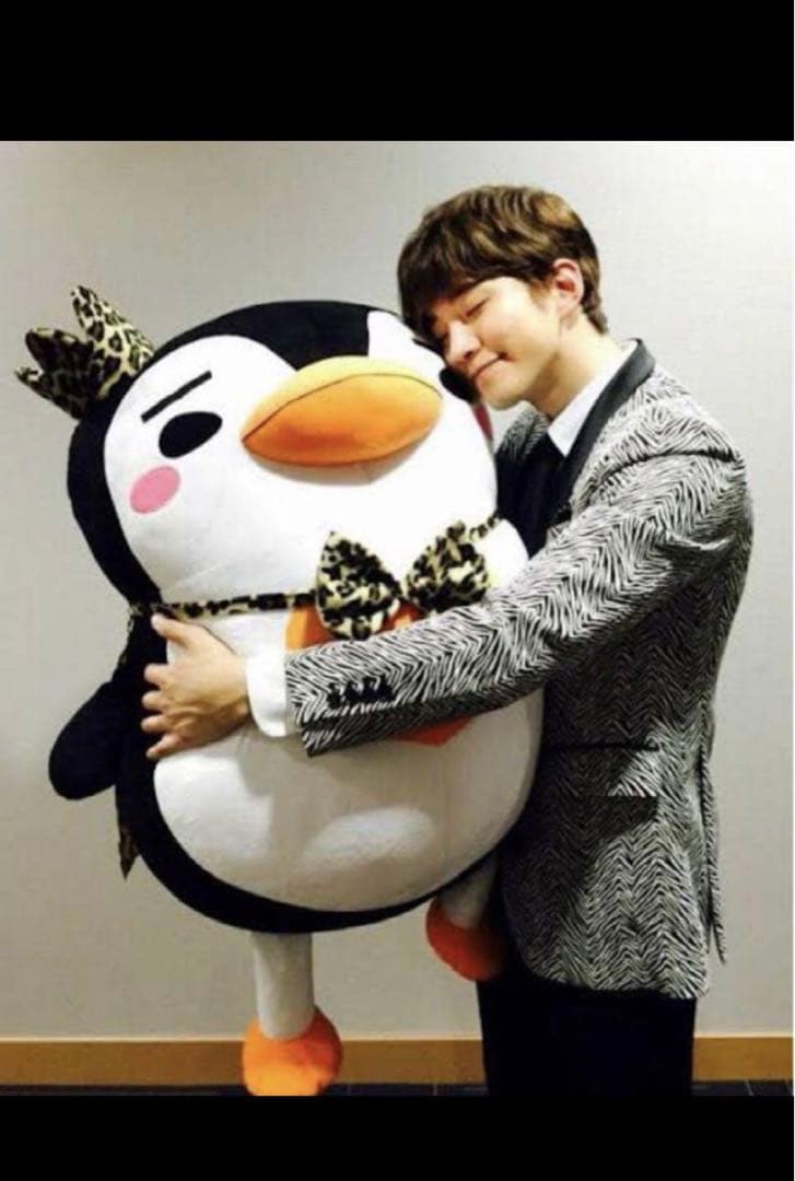 2PM ジュノ　皇帝ペンペン　大型ぬいぐるみ