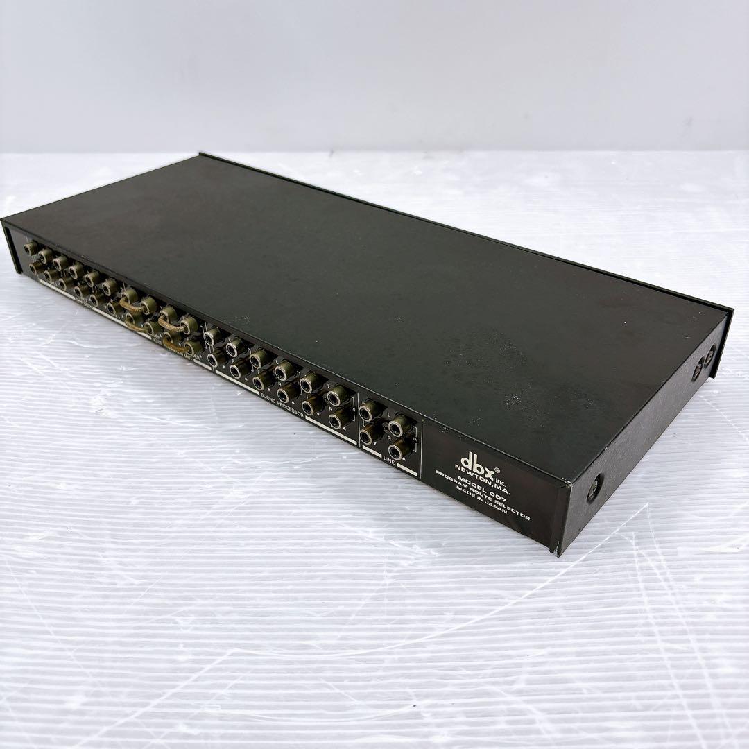 【美品】dbx プログラムルートセレクター MODEL007 デッキセレクター