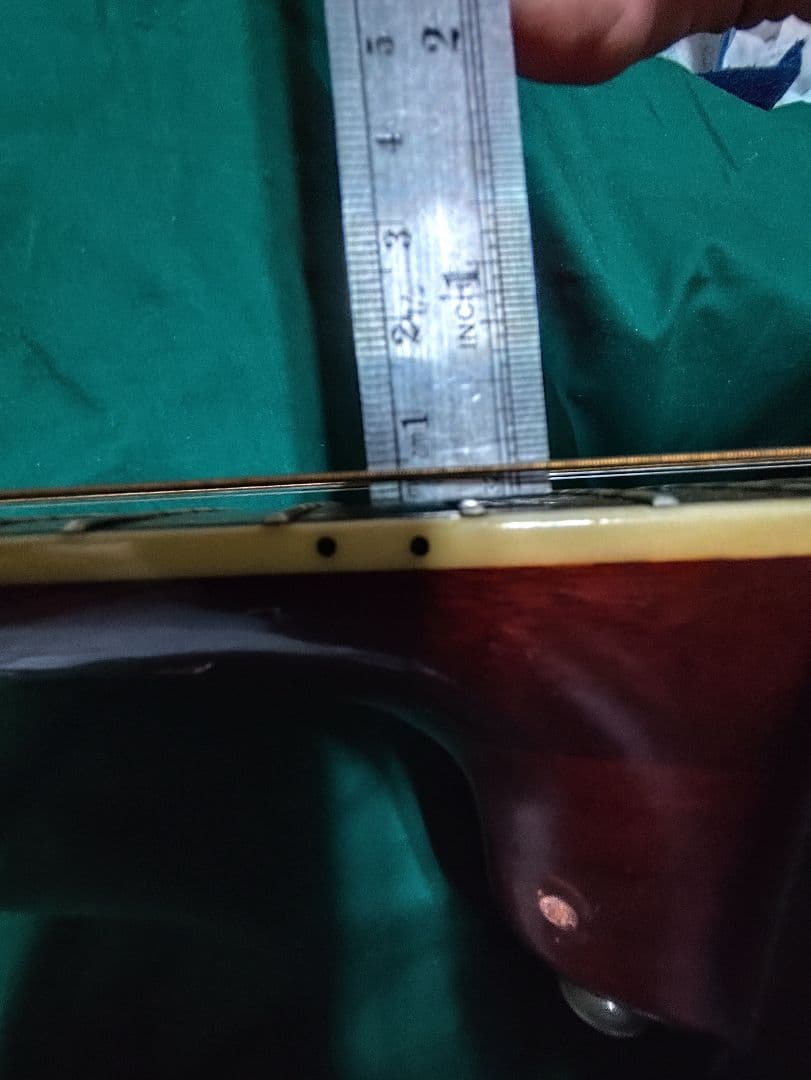 1981年Morris モーリストルネードXX トップ単板 シースルーレッド