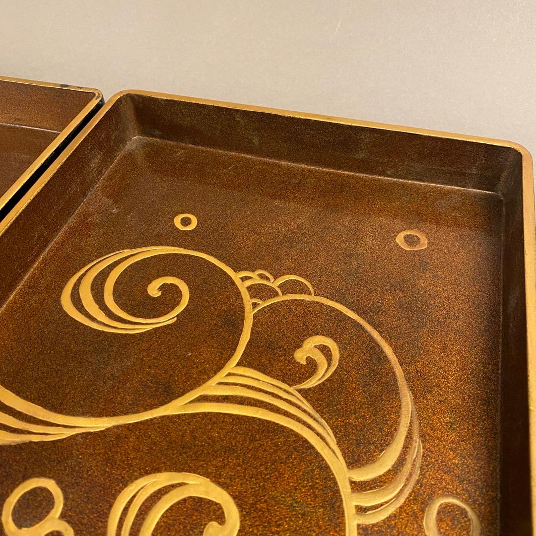 蒔絵青貝浄硯箱 Q-845