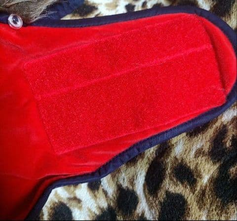 DOGDEPT. 犬服 ネイビーXL　ジャンパー　お散歩　寒さ対策　脱着簡単