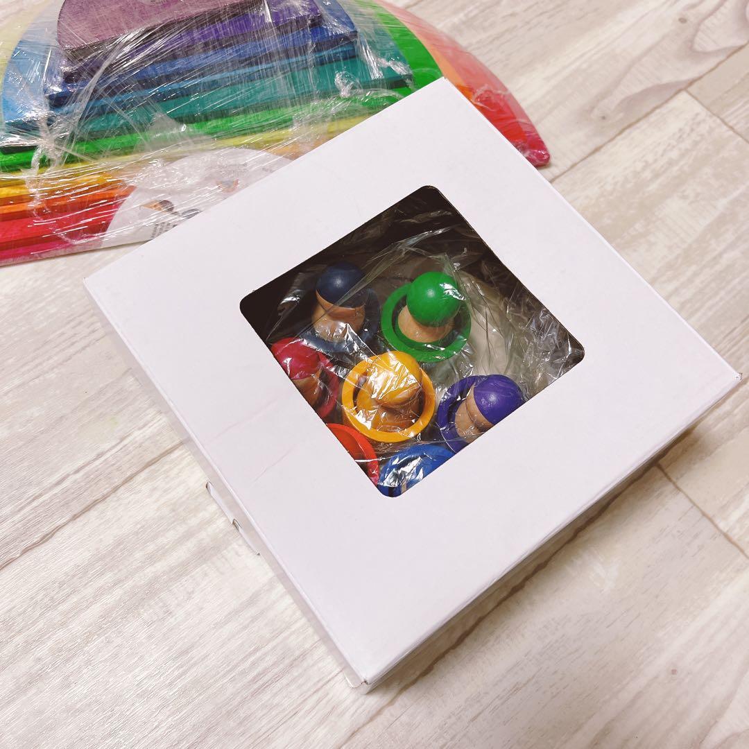 グリムス社レインボーアーチ　レインボーセミサークル　カラフルフレンズ3点