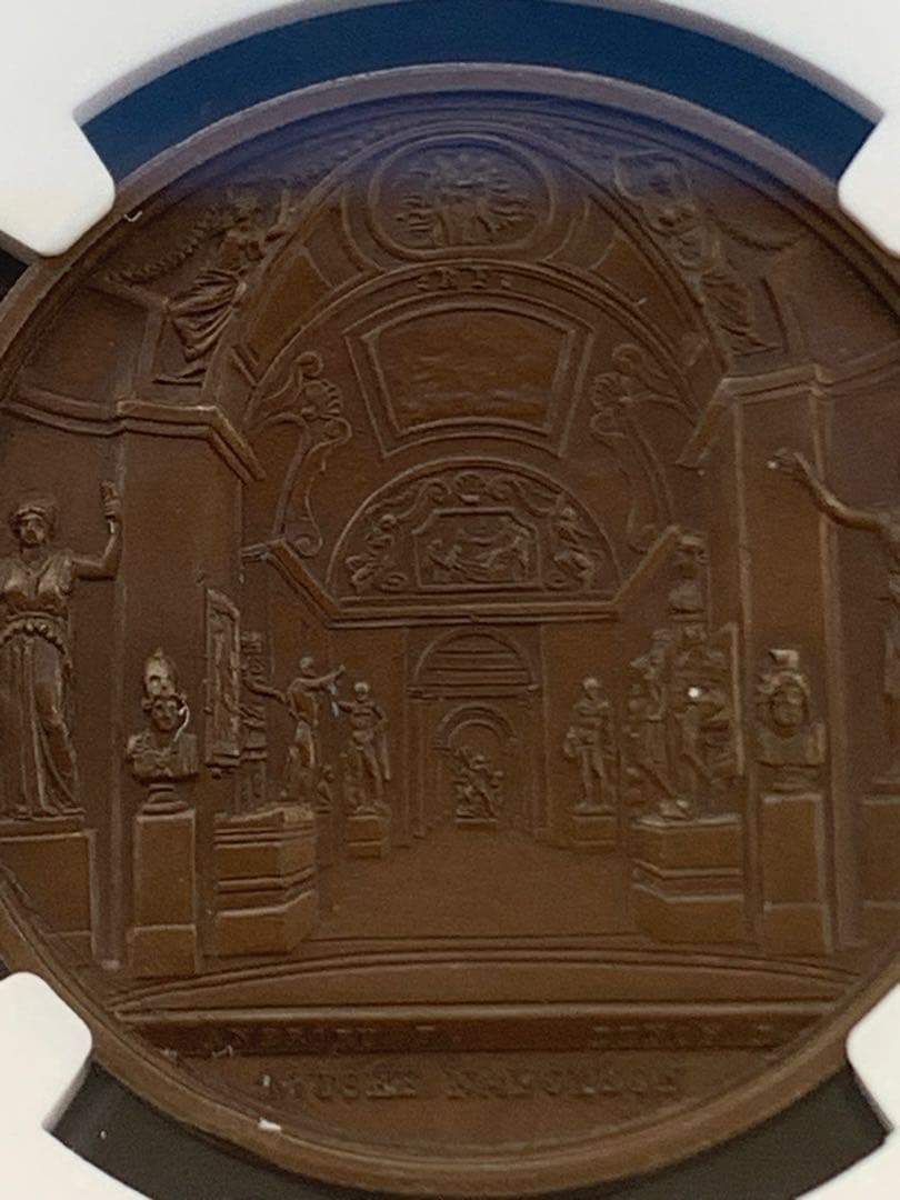 ナポレオン　ラオコーン像の部屋　1804年 ブロンズメダル