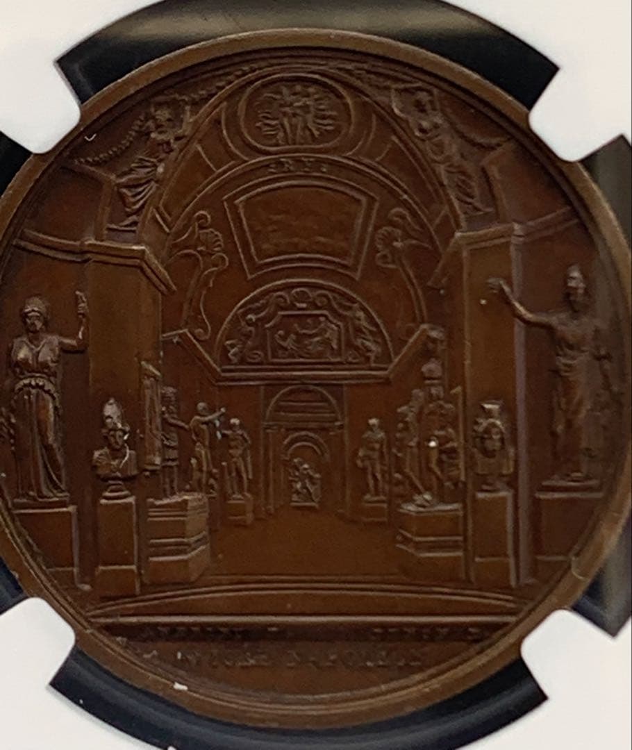 ナポレオン　ラオコーン像の部屋　1804年 ブロンズメダル