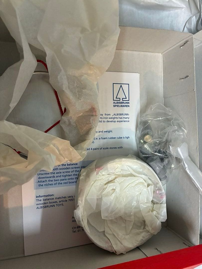 スイス　アルビスブラン　廃番はかり 新品