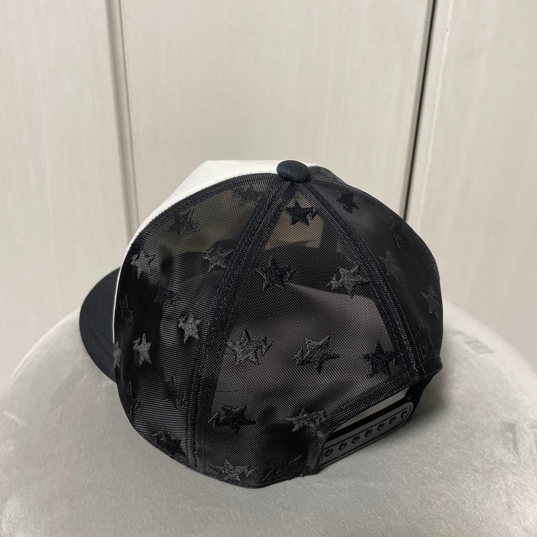Bape メッシュロゴキャップ ブラック