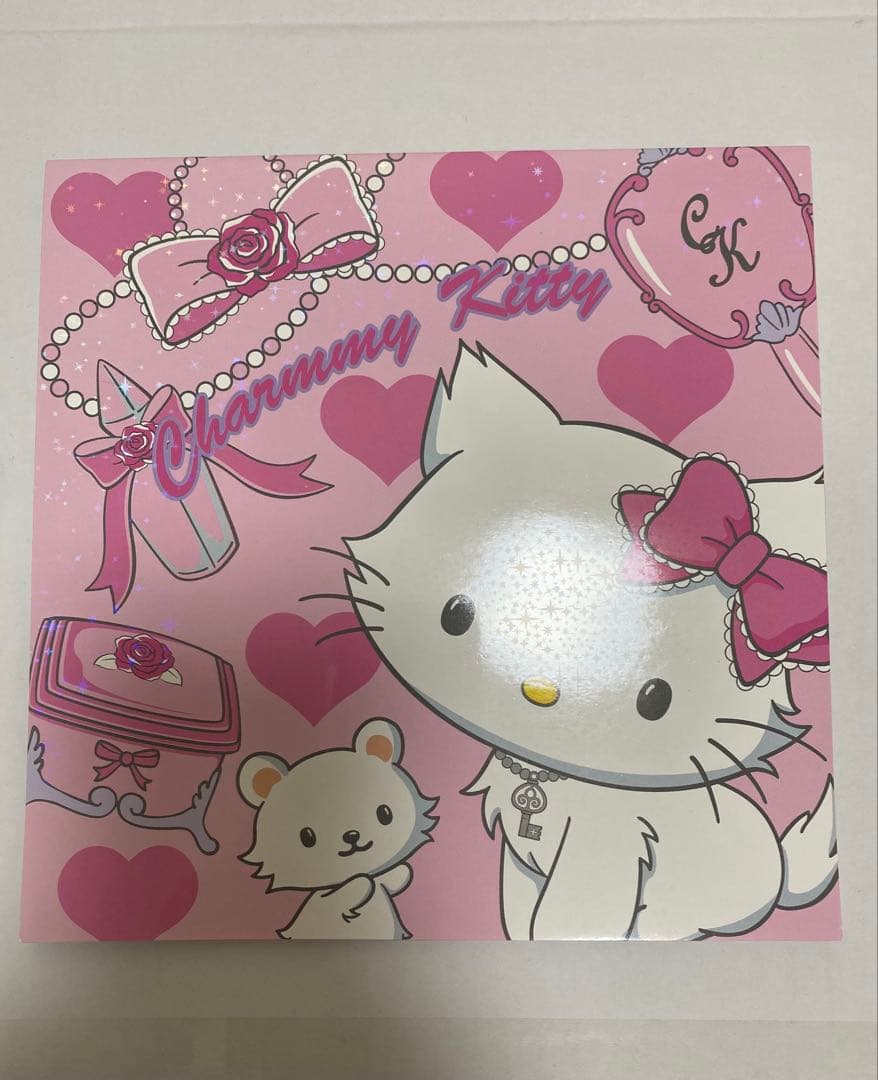 新品　チャーミーキティ　シール付き　ビッグメモ帳