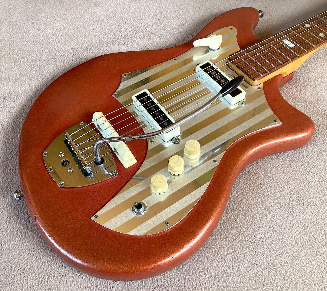 Guyatone LG-80T（1965年） レッド 貴重なオフセットの名品