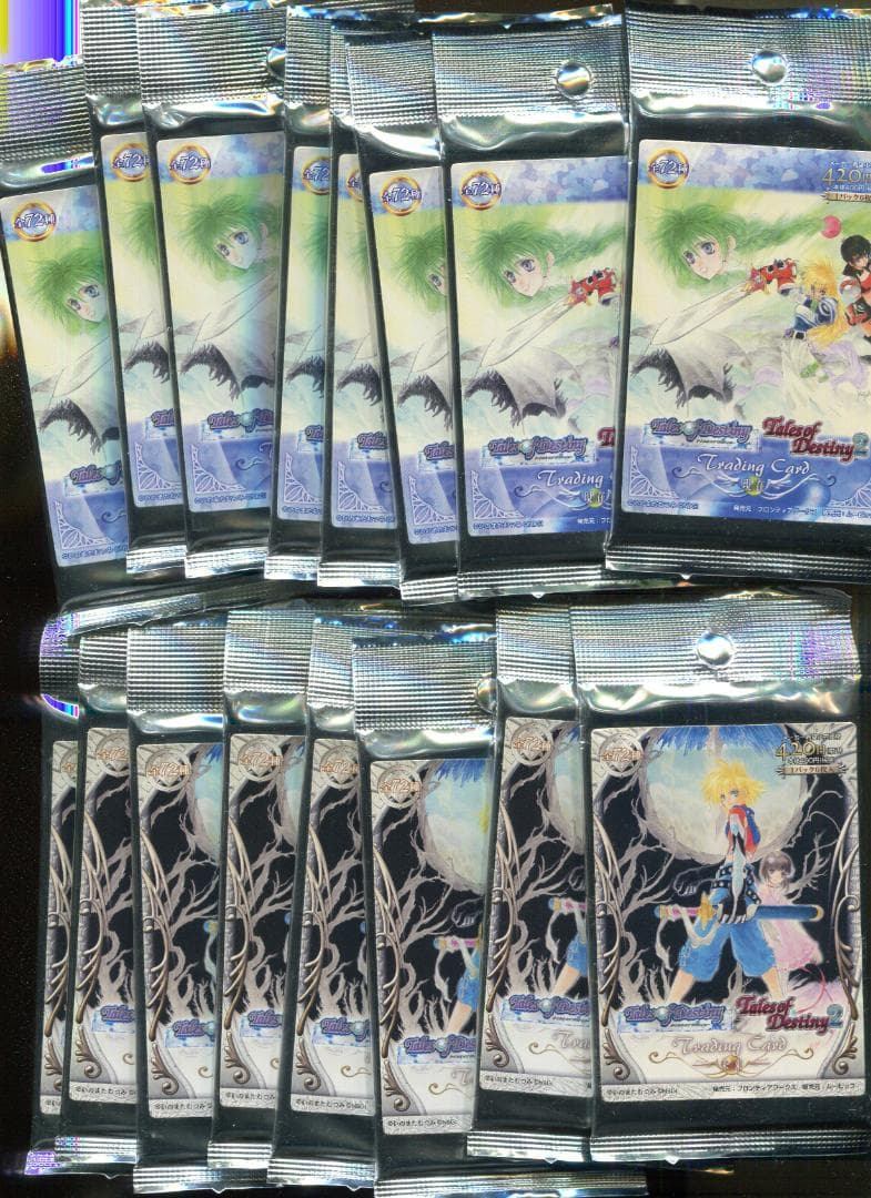 テイルズオブデスティニー　トレーディングカード　未開封１６パック